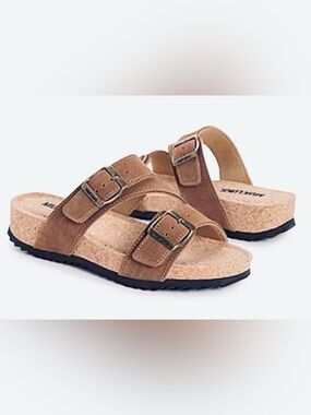 Muk Luks Poppy Strap Sandals Women’s Size 8